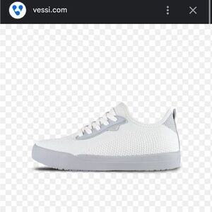 Vessi White and grey sneakers